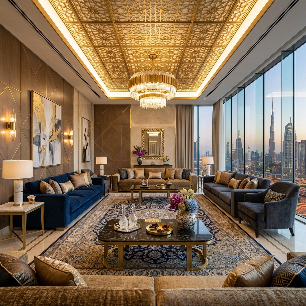 Bespoke luxury majlis furniture